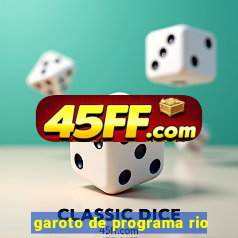 garoto de programa rio